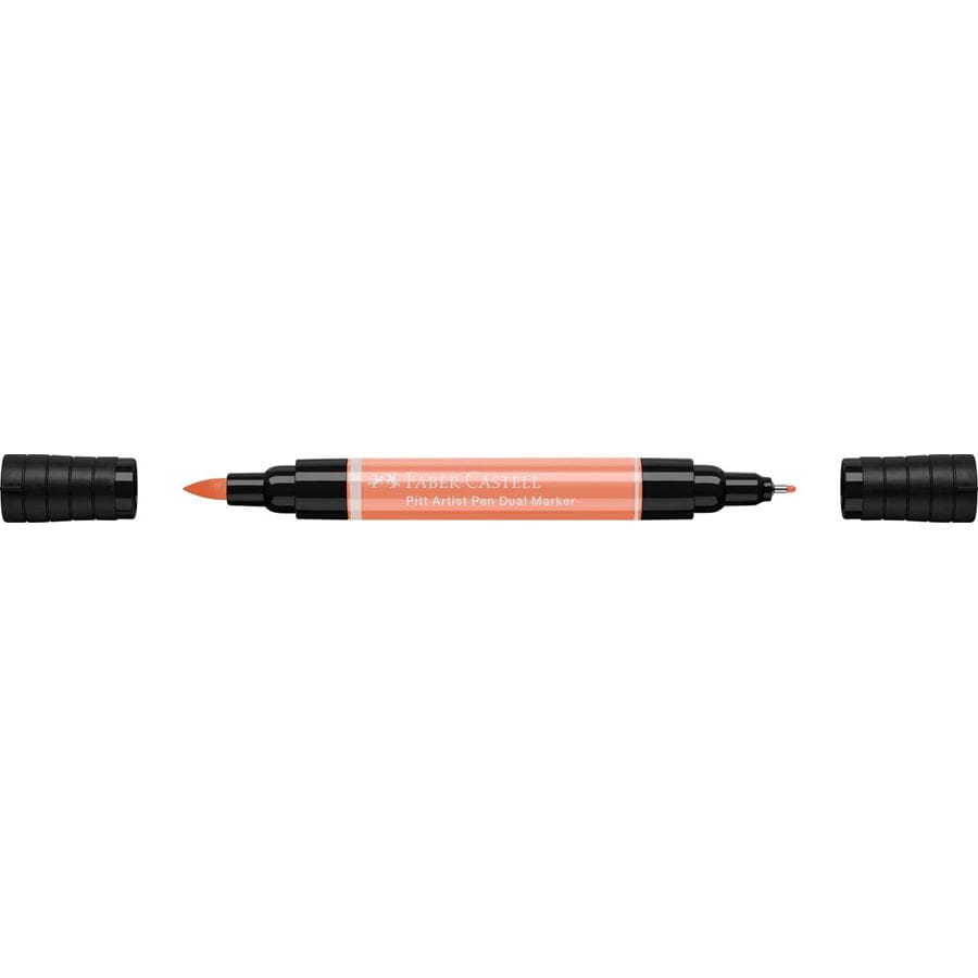 Faber-Castell - Pitt Artist Pen Dual Marker Tuschestift, zimtbraun