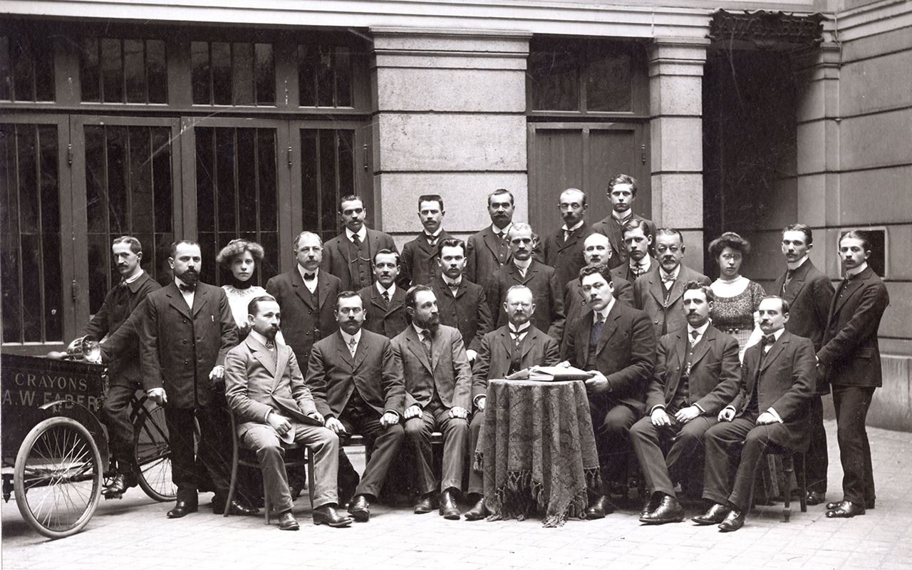 Die Mitarbeiter des Hauses Paris, um 1909