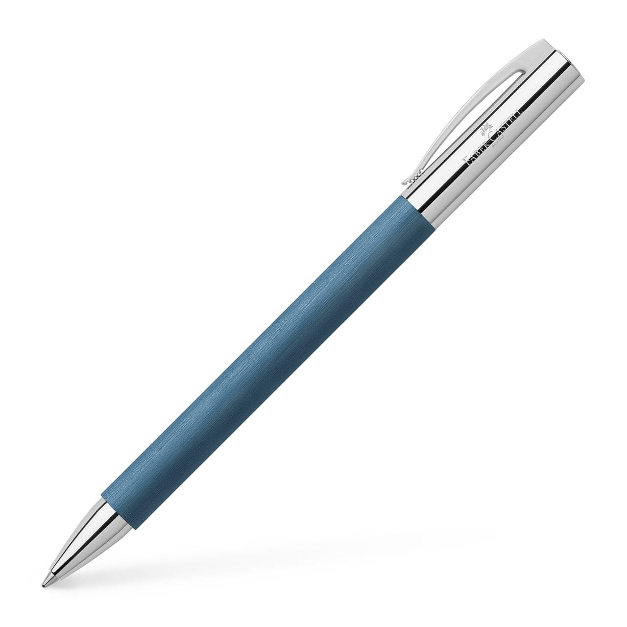Faber-Castell - Ambition Edelharz Drehkugelschreiber, B, blau
