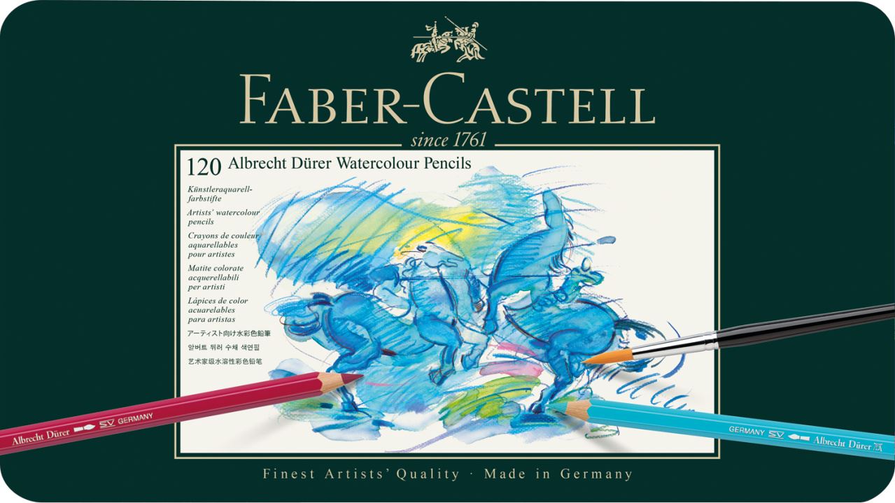 Faber-Castell - Albrecht Dürer Aquarellstift, 120er Metalletui