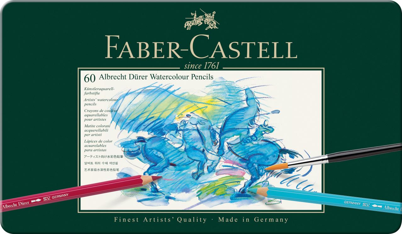 Faber-Castell - Albrecht Dürer Aquarellstift, 60er Metalletui