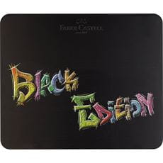 Faber-Castell - Buntstifte Black Edition 100er Metalletui