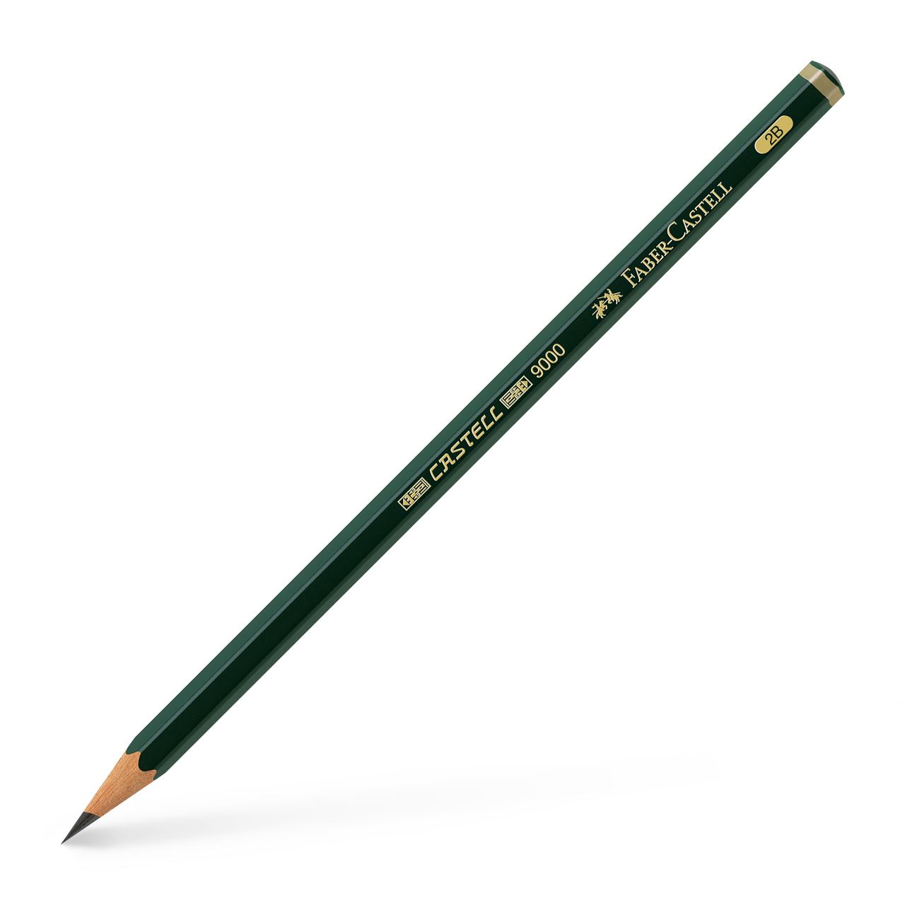 Faber-Castell - Castell 9000 Bleistift, 2B