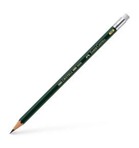 Faber-Castell - Castell 9000 Bleistift mit Radierer, HB