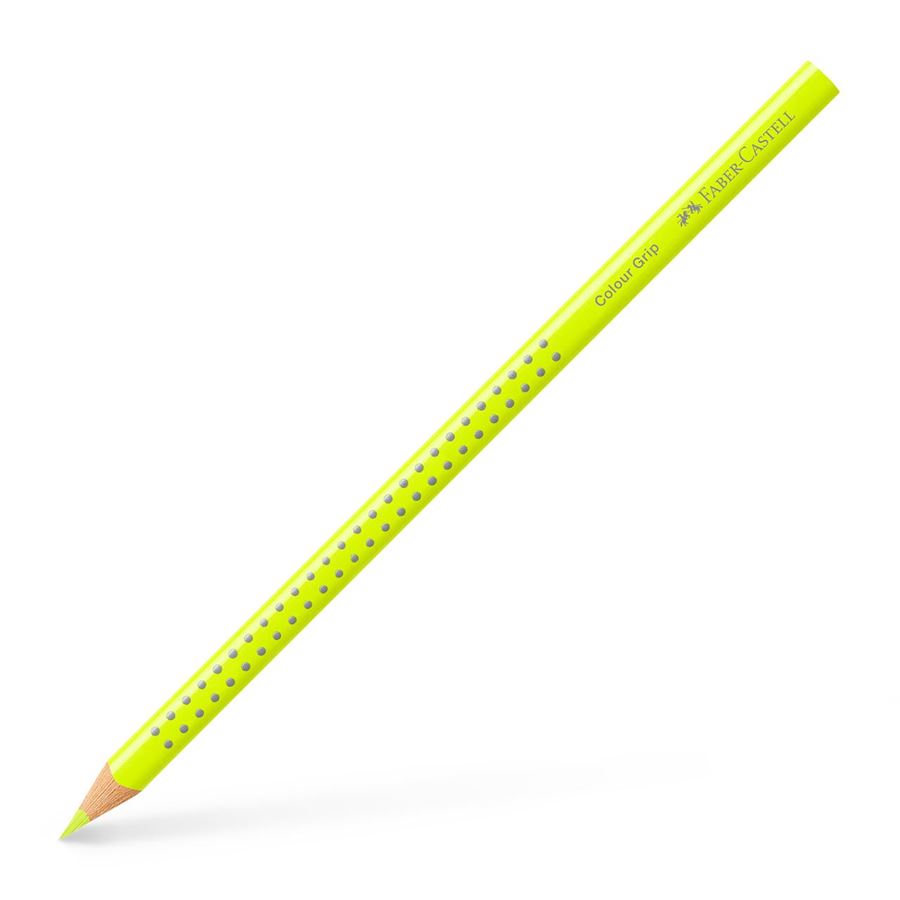 Faber-Castell - Colour Grip Buntstift, Gelb Neon