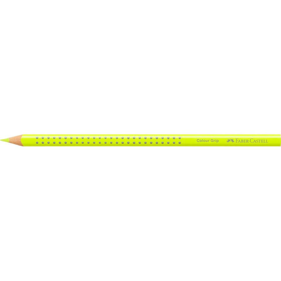 Faber-Castell - Colour Grip Buntstift, Gelb Neon