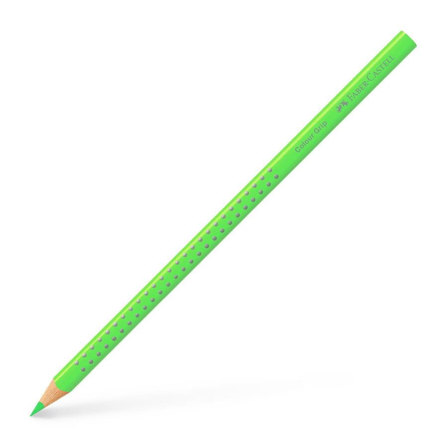 Faber-Castell - Colour Grip Buntstift, Grün Neon
