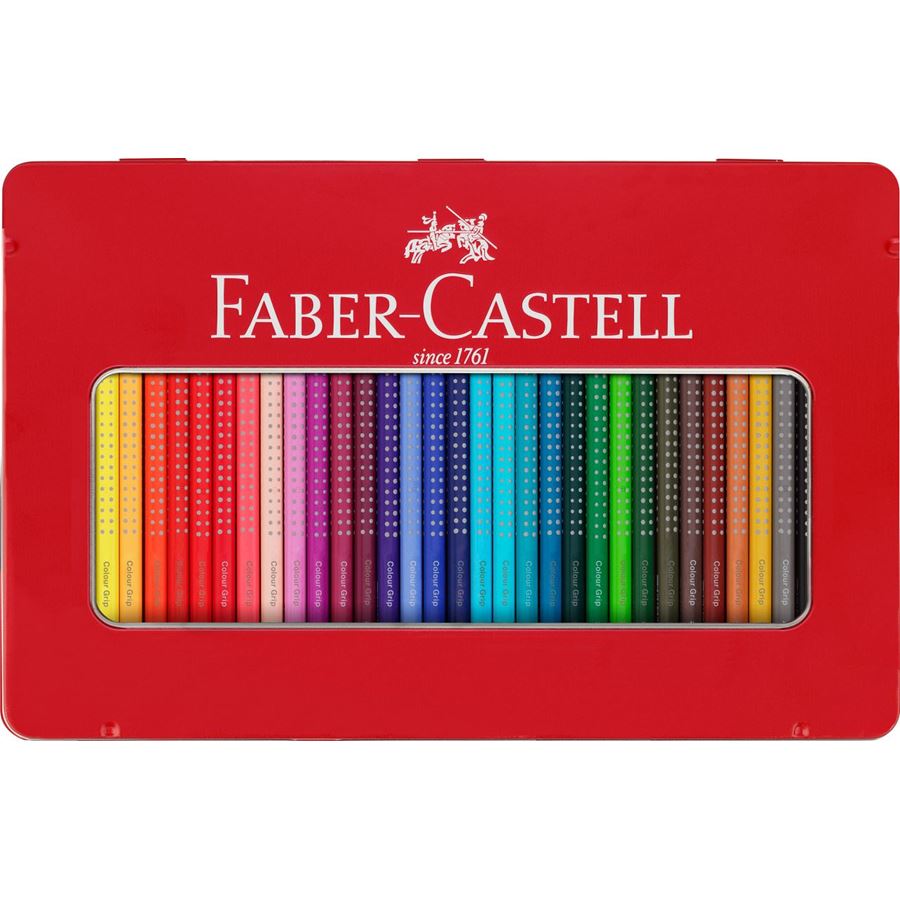 Faber-Castell - Colour Grip Buntstift, 36er Metalletui
