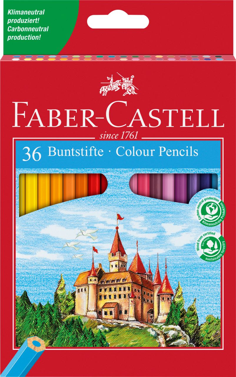 Faber-Castell - Classic Colour Buntstift, 36er Kartonetui
