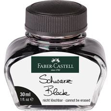 Faber-Castell - Tintenglas, 30 ml, Tinte schwarz