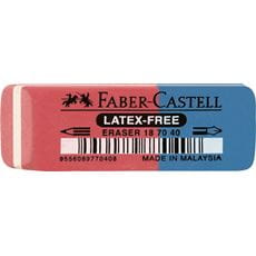 Faber-Castell - 7070-40 Latex-free Radierer für Tinte/Blei