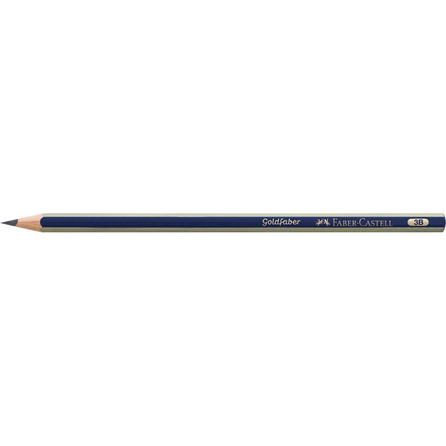 Faber-Castell - Goldfaber 1221 Bleistift, 3B