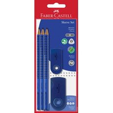 Faber-Castell - Sleeve Set groß blau