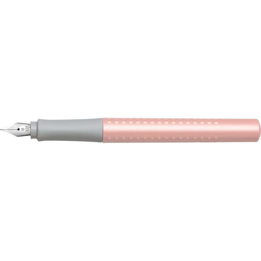 Faber-Castell - Füller Grip Pearl Edition M rosé
