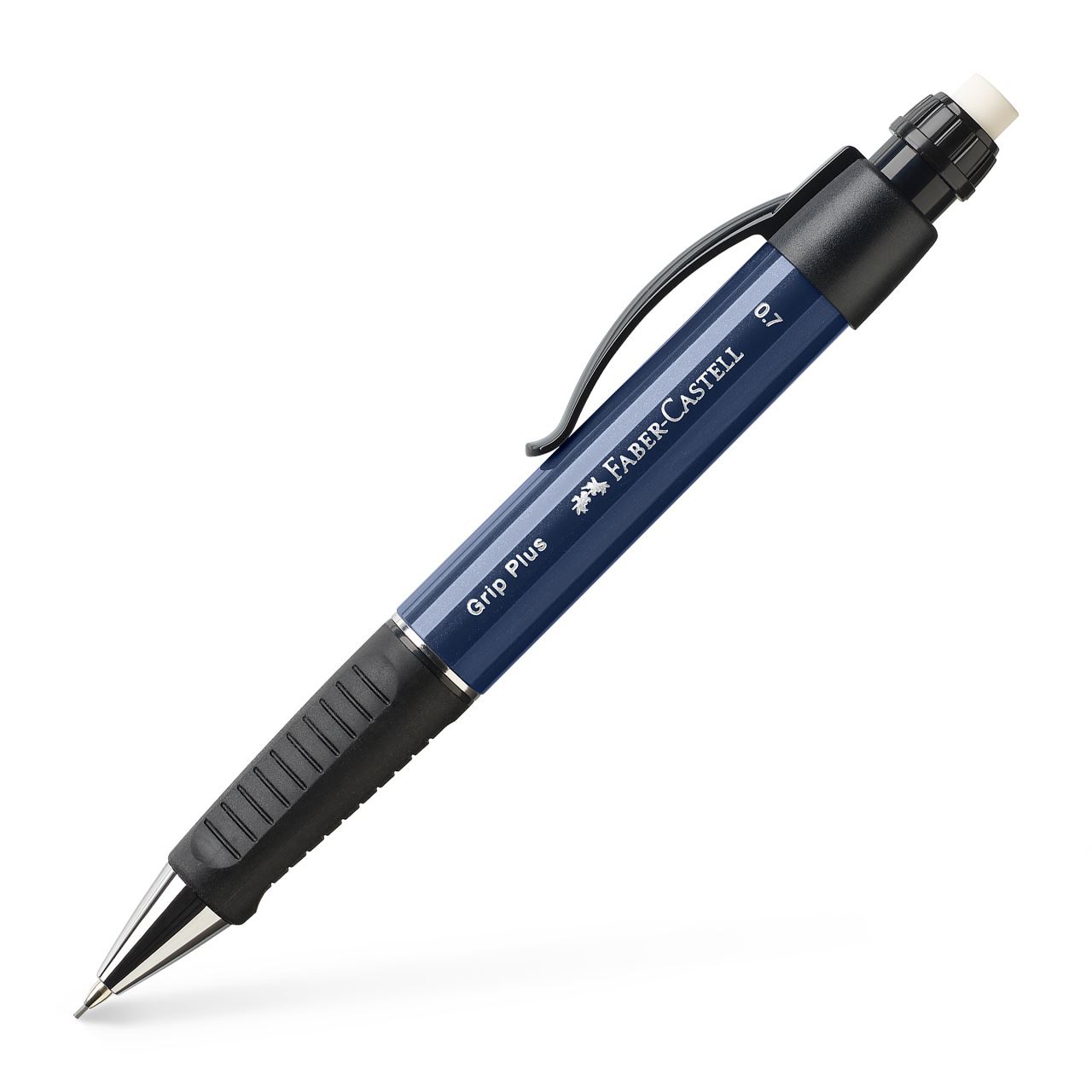 Faber-Castell - Grip Plus Druckbleistift, 0.7 mm, navy blue