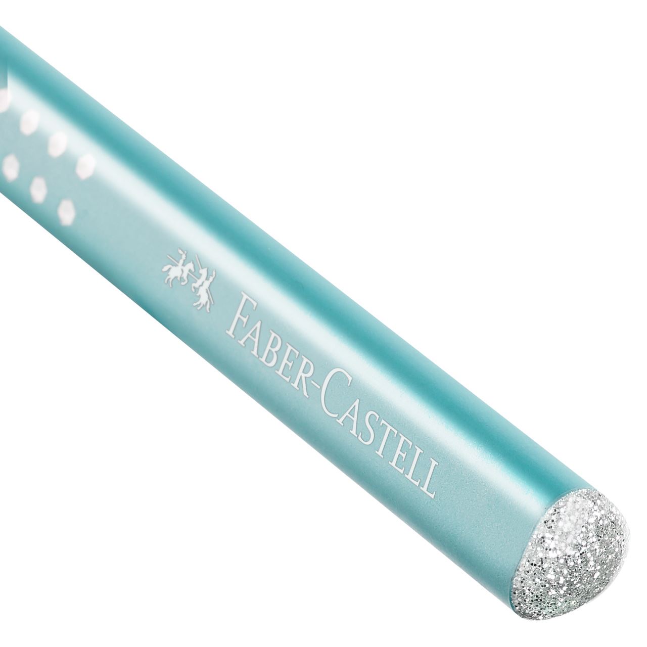 Faber-Castell - Jumbo Sparkle Bleistift, türkis
