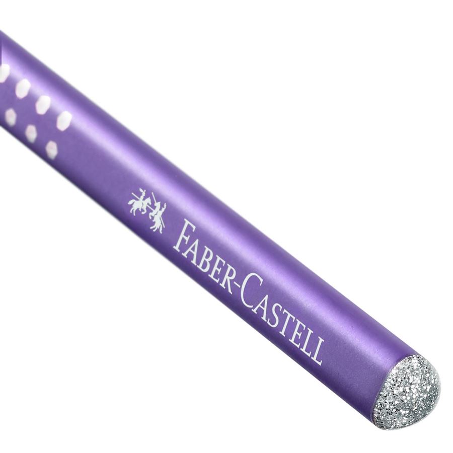Faber-Castell - Sparkle Bleistift, pearl lila