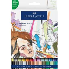 Faber-Castell - Goldfaber Sketch Marker, 24er Etui