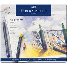 Faber-Castell - Goldfaber Farbstift, 48er Metalletui