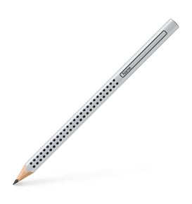 Faber-Castell - Jumbo Grip Bleistift, HB, silber