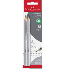 Faber-Castell - Jumbo Grip Bleistift B, 2er Set