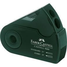 Faber-Castell - Castell 9000 Doppelspitzdose, grün