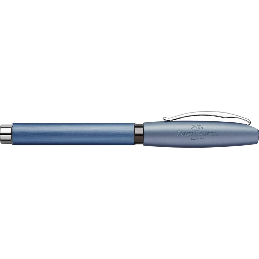 Faber-Castell - Tintenroller Essentio Aluminium Blau