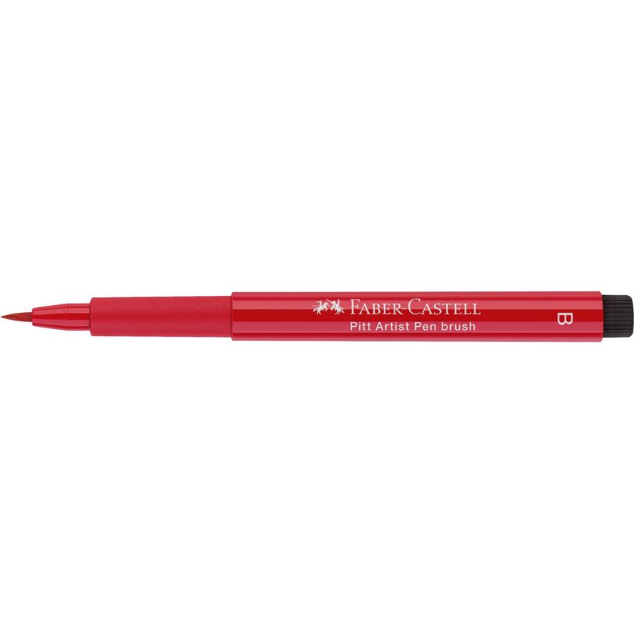 Faber-Castell - Pitt Artist Pen Brush Tuschestift, scharlachrot tief