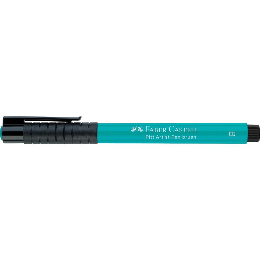 Faber-Castell - Pitt Artist Pen Brush Tuschestift, kobaltgrün