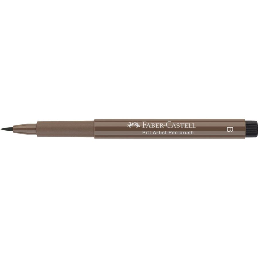 Faber-Castell - Pitt Artist Pen Brush Tuschestift, walnußbraun