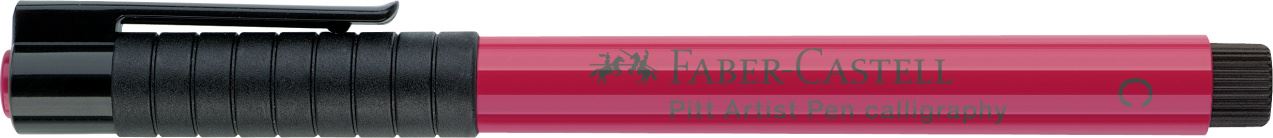 Faber-Castell - Pitt Artist Pen Calligraphy Tuschestift, karminrosa