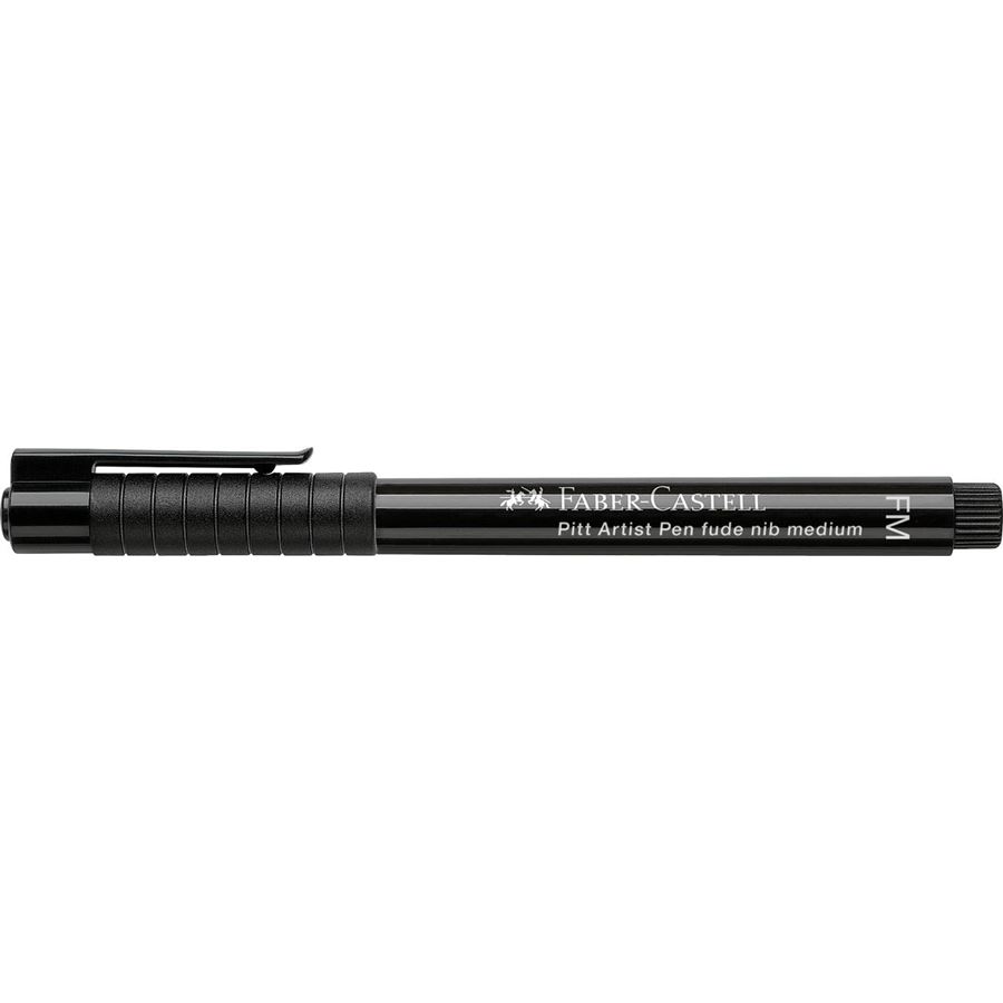 Faber-Castell - Pitt Artist Pen Fude medium Tuschestift, schwarz