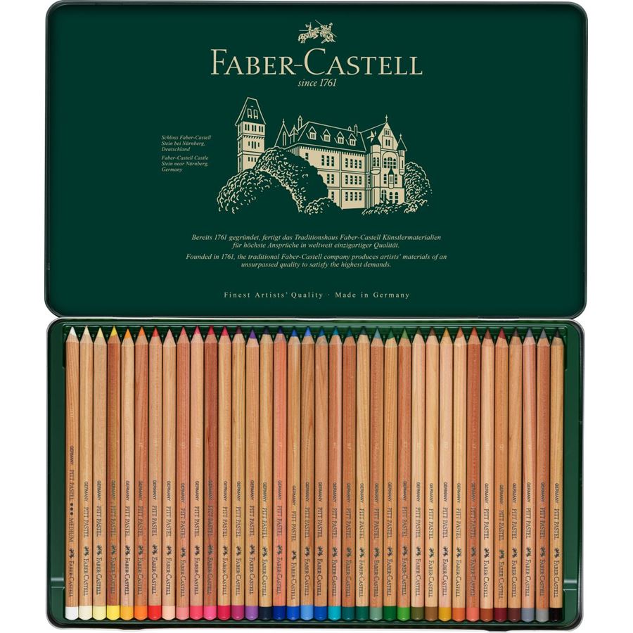 Faber-Castell - Pitt Pastellstift, 36er Metalletui