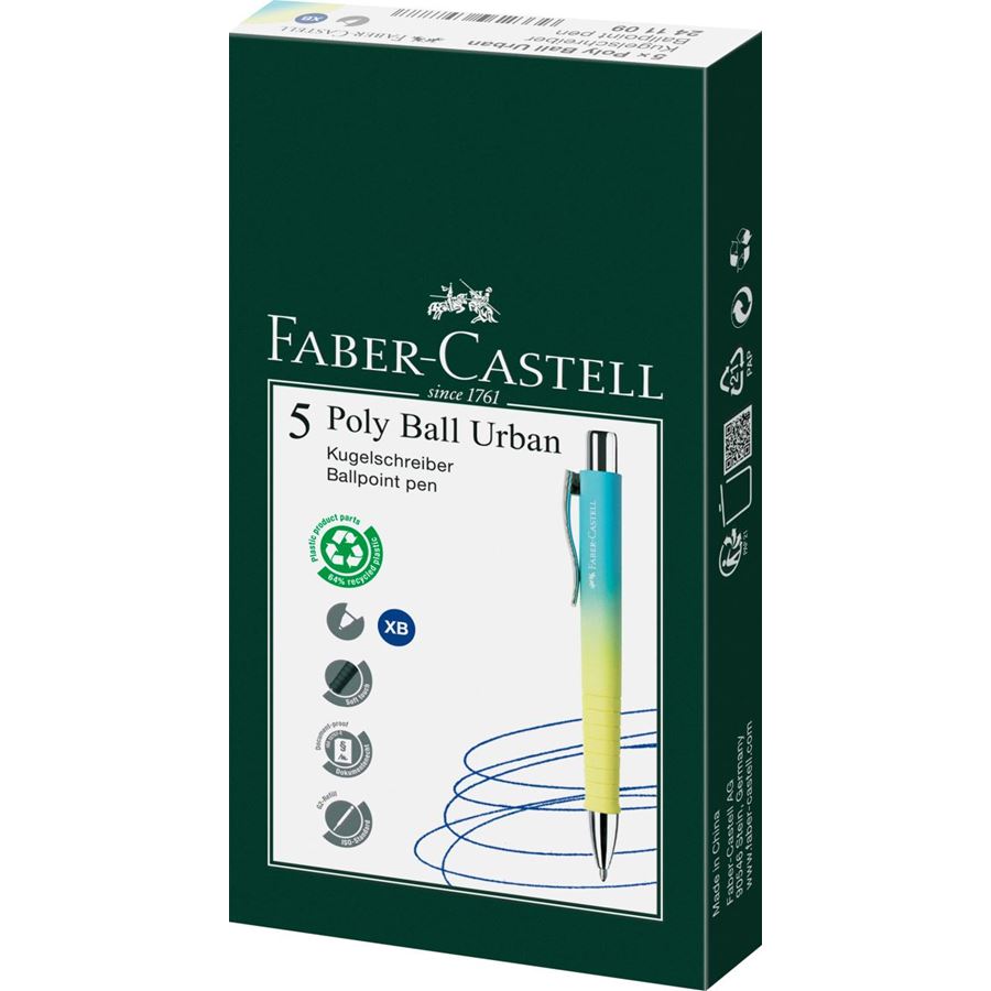 Faber-Castell - Kugelschreiber Poly Ball Urban Sunrise