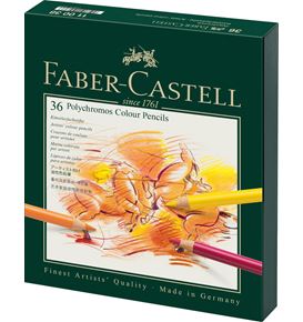 Faber-Castell - Polychromos Farbstift, 36er Atelierbox