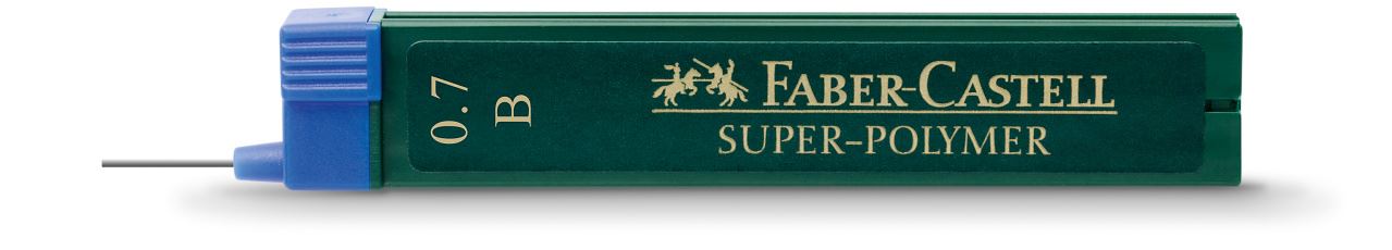 Faber-Castell - Super-Polymer Feinmine, B, 0.7 mm