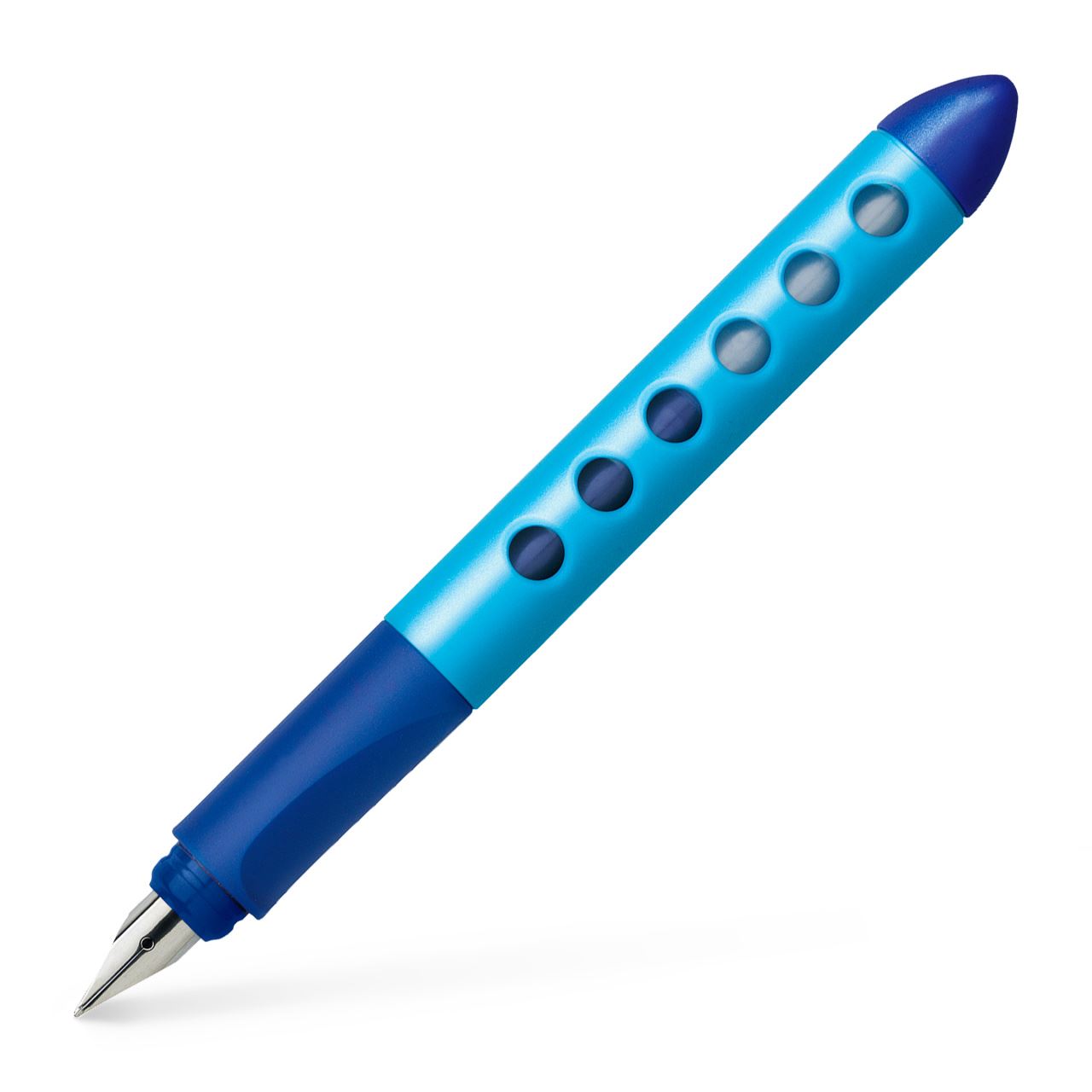 Faber-Castell - Scribolino Schulfüller, Linkshänder, blau