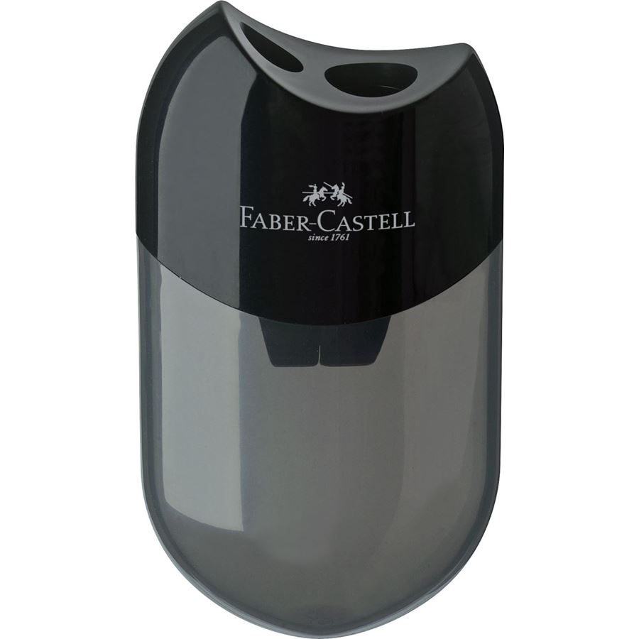 Faber-Castell - Doppelspitzdose, schwarz