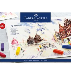 Faber-Castell - Softpastellkreiden mini, 72er Etui