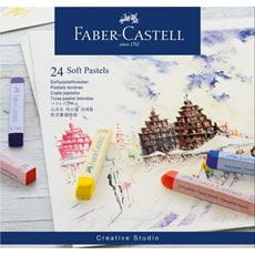 Faber-Castell - Softpastellkreiden, 24er Etui