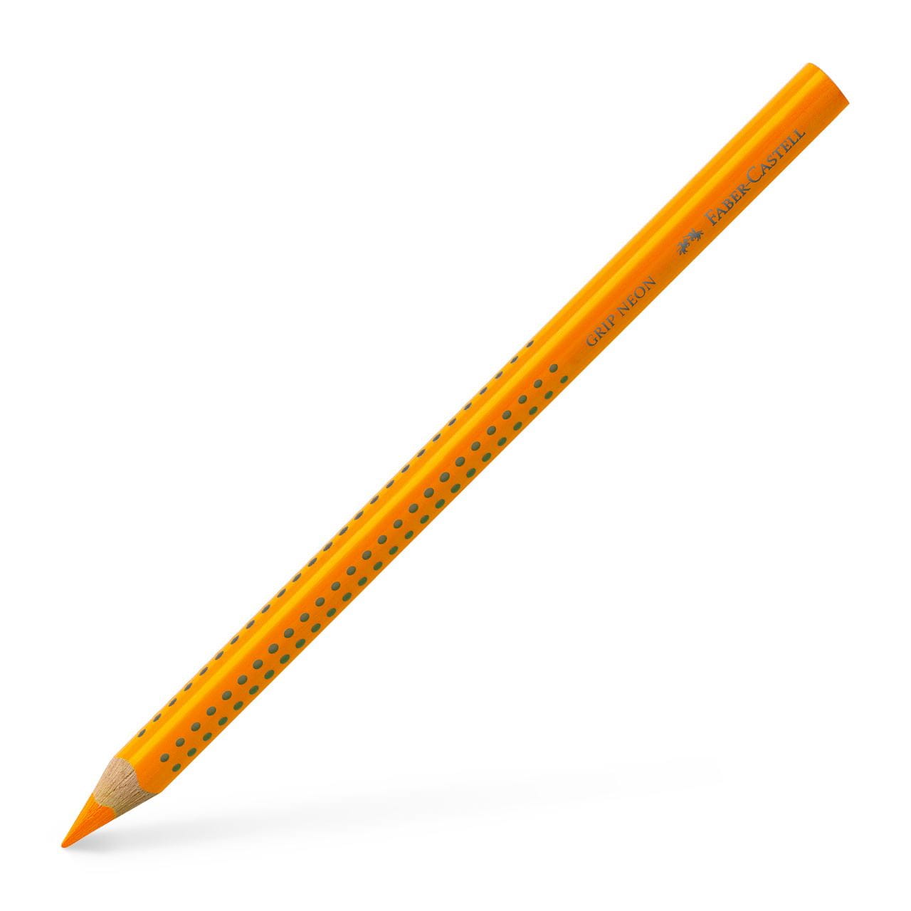 Faber-Castell - Jumbo Grip Neon Trockentextliner, orange