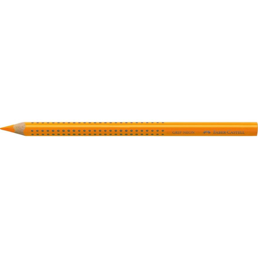 Faber-Castell - Jumbo Grip Neon Trockentextliner, Orange