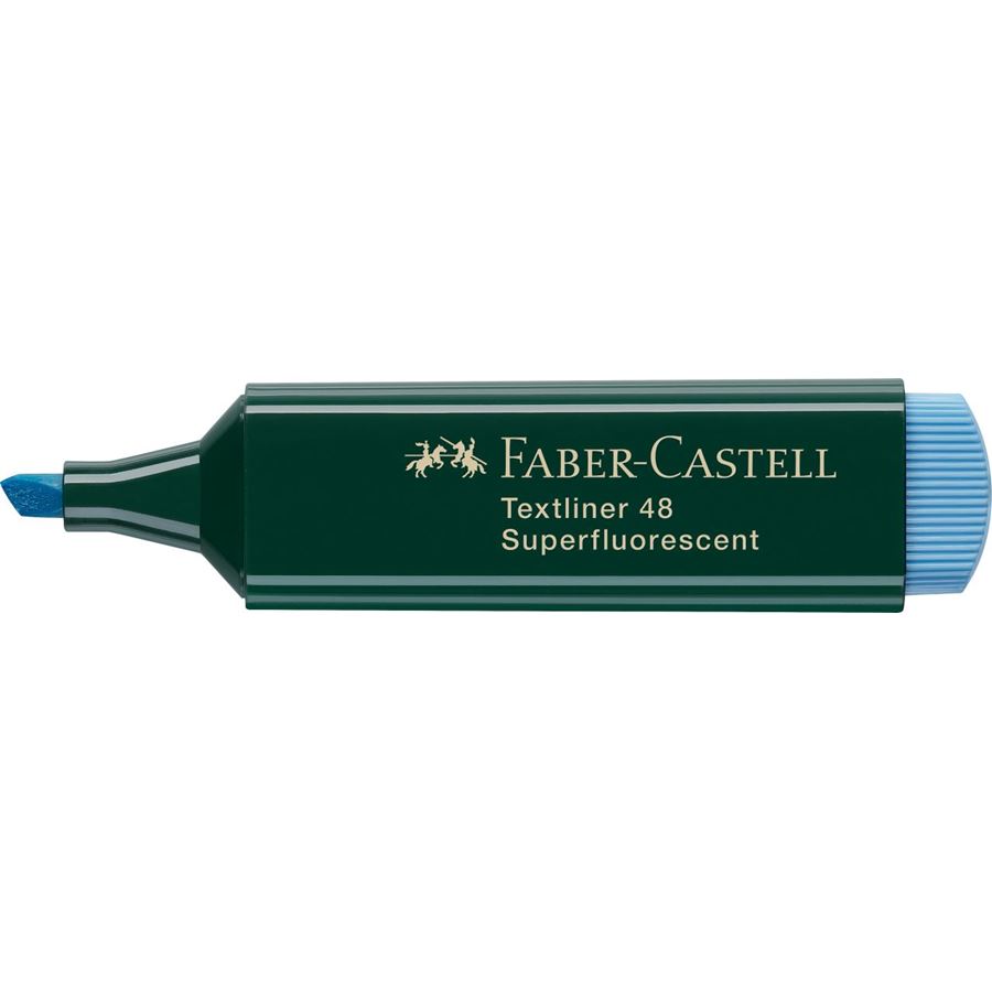 Faber-Castell - Textliner 48 Superfluorescent, blau