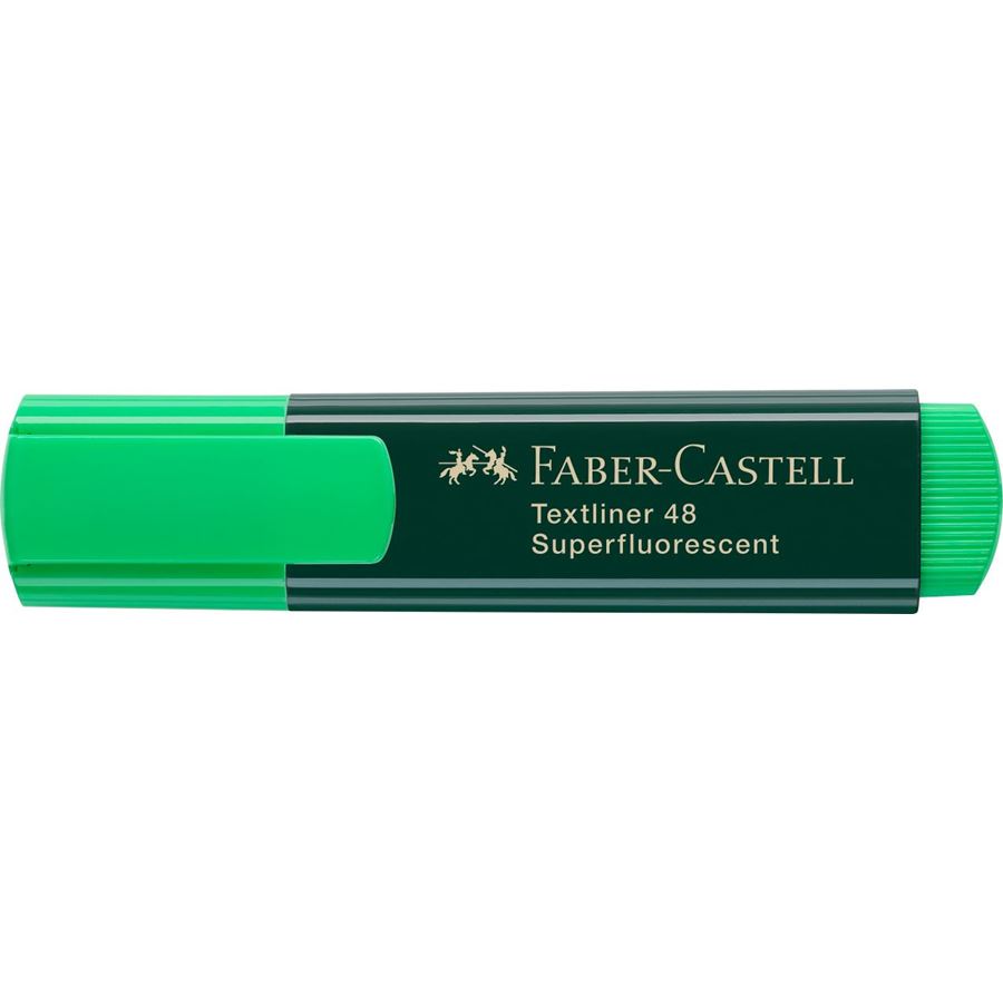 Faber-Castell - Textliner 48 Superfluorescent, grün