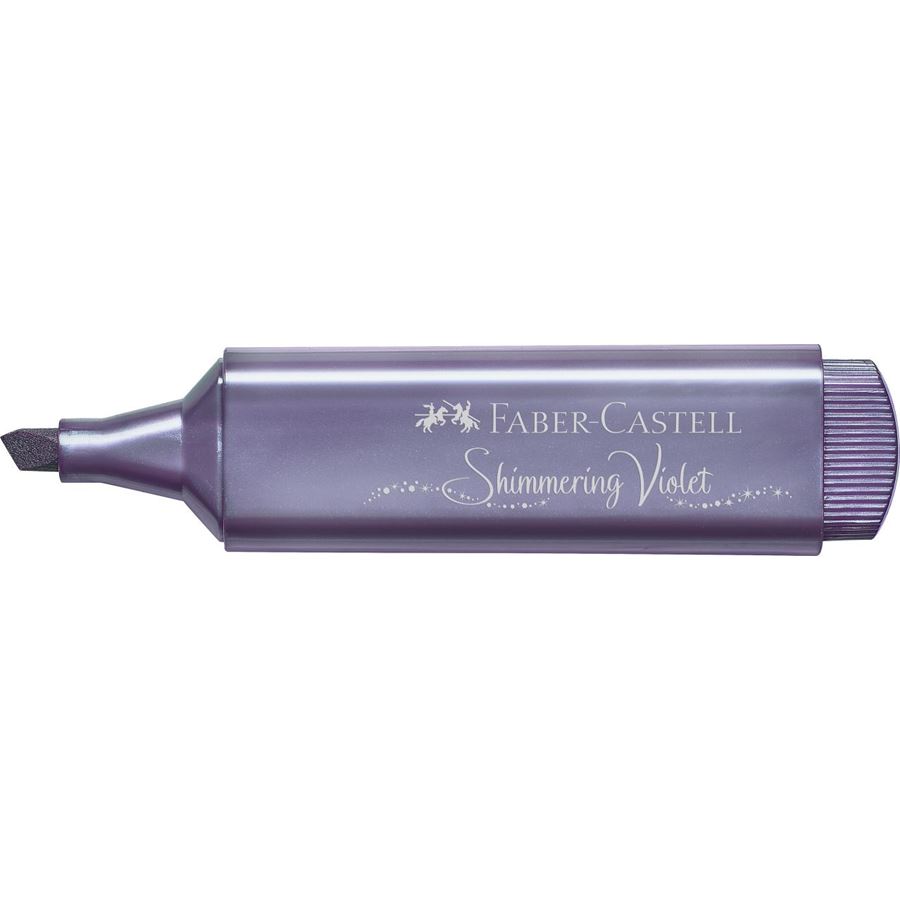 Faber-Castell - Textmarker TL 46 Metallic shimmering violet