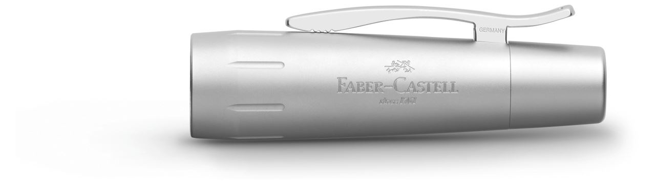 Faber-Castell - Tintenroller e-motion Pure Silver